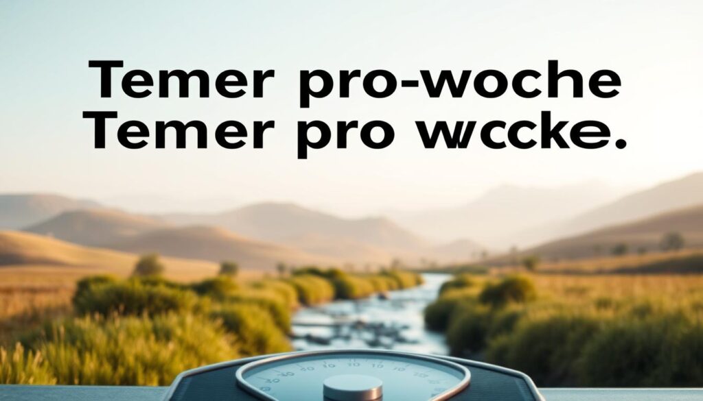 tempo pro woche