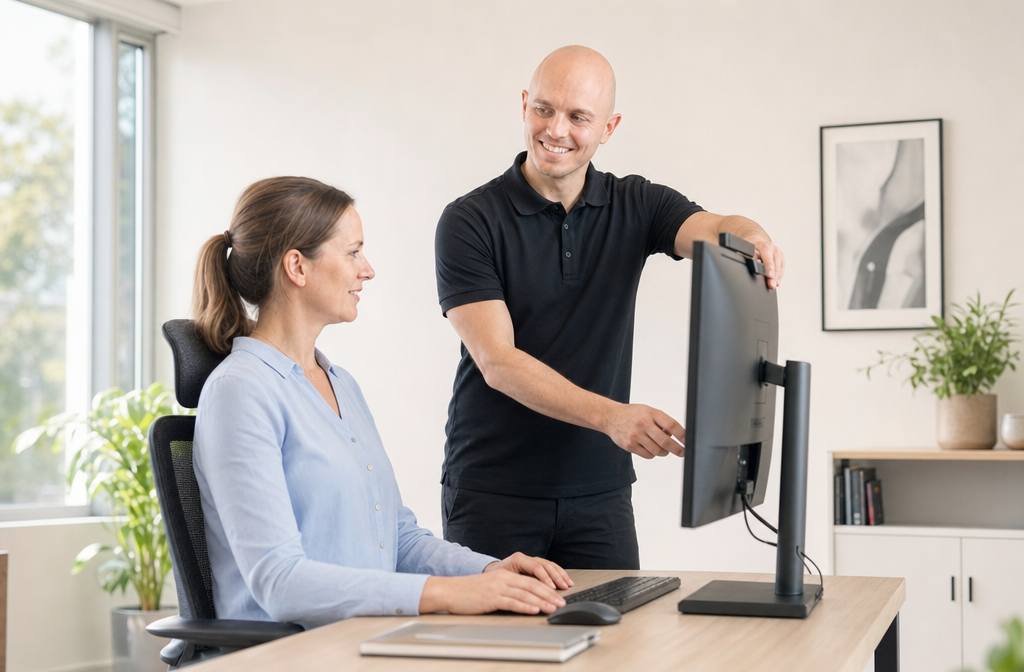 Ergonomie-Beratung Öhringen – Arbeitsplatz richtig einstellen