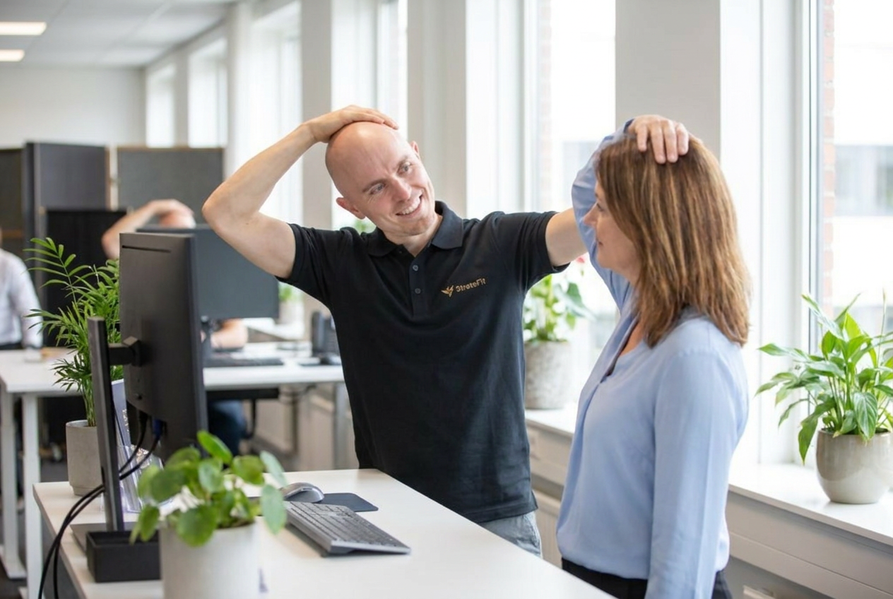 Mobility-Übung gegen Büro-Beschwerden – StrateFit Öhringen