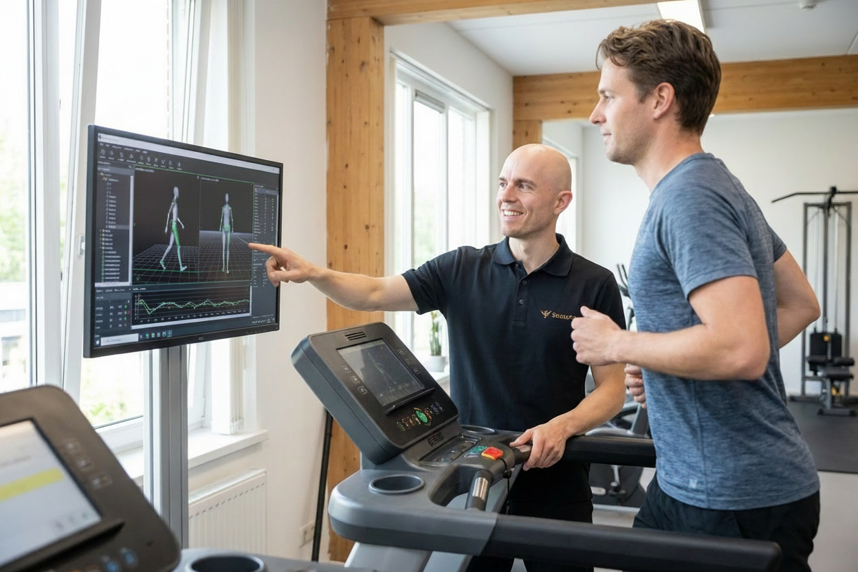 Lauftechnik-Analyse auf dem Laufband – StrateFit Öhringen